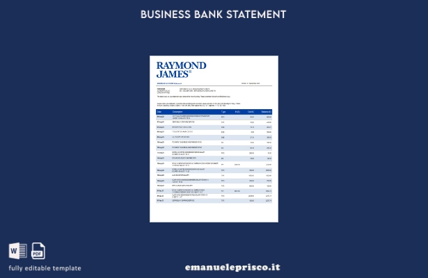 stile verificato Modello di dichiarazione organizzativa di Raymond James Bank Mo