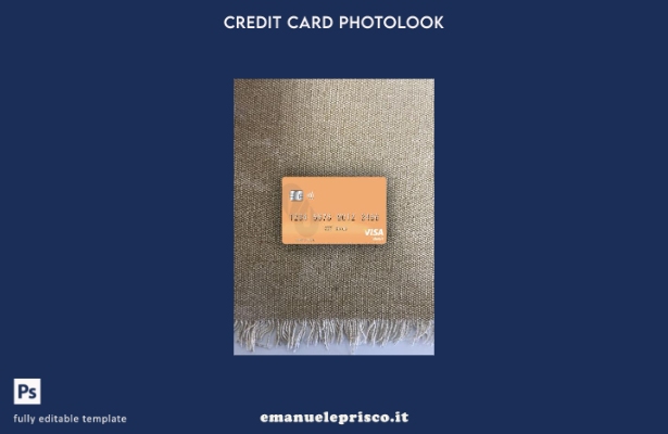 modello frontale photolook con carta di debito visto Pakistan Al Baraka Bank in