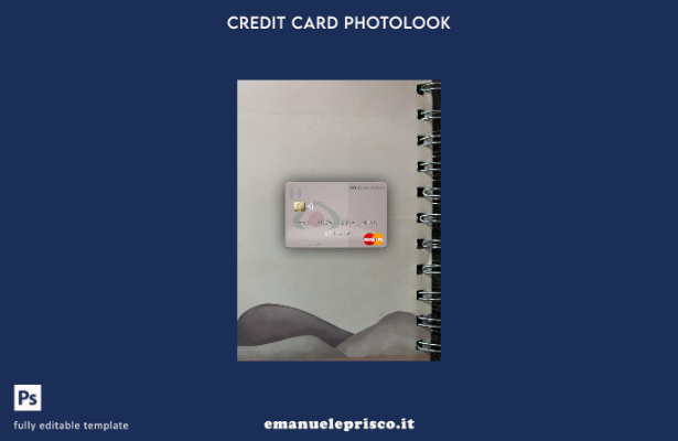 modello frontale photolook mastercard Salvador Banco Azteca stile verificato