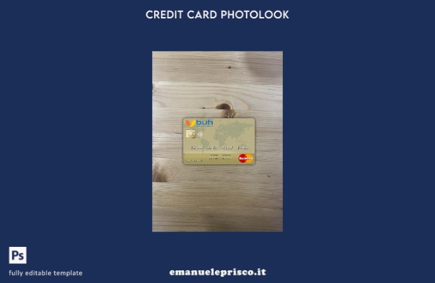 modello frontale photolook mastercard stile verificato Haiti BUH Bank
