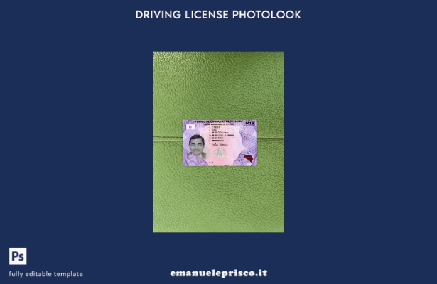 stile verificato modello anteriore photolook patente di guida provvisoria belga