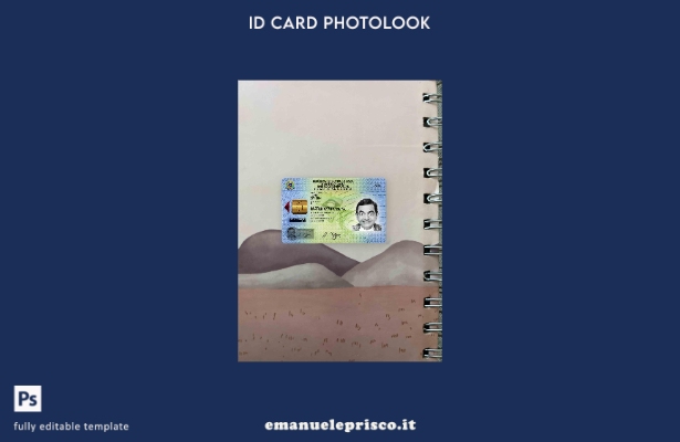 modello ID Brasile stile verificato (da ) modello FRONTALE photolook