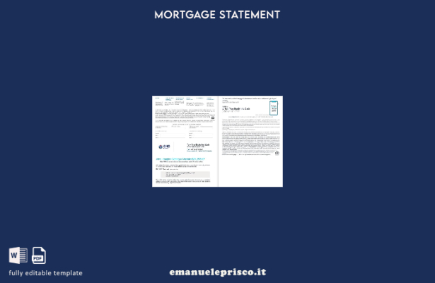 estratto conto del mutuo bancario Qatar QNB Alahli in stile verificato nel mod 1